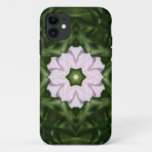 Roze wijnbeker symmetrie iPhone 11 hoesje