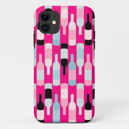 roze wijndop iPhone 11 hoesje