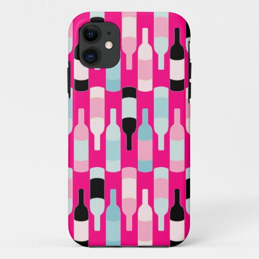 roze wijndop Case-Mate iPhone case (Achterkant)
