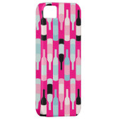 roze wijndop Case-Mate iPhone case (Back/Rechts)