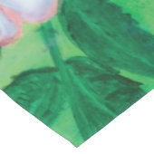 Roze wild Roos Blooming Korte Tafelloper (Hoek)