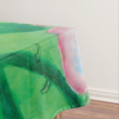 Roze wild Roos Blooming Tafelkleed (Voorbeeld)