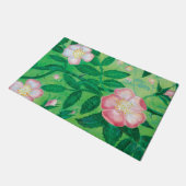 Roze Wild Roos Flowers Secret Garden Deurmat (Schuin)