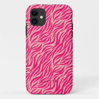 Roze Wild Tiger Stripes