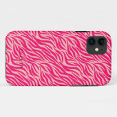 Roze Wild Tiger Stripes Case-Mate iPhone Case (Achterkant (horizontaal))