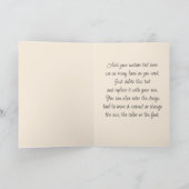  Roze Wildbloemen Botanisch Feestdagen Kaart (Binnen)