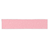 Roze Wilde Bloem Baby Shower Tafel Runner Korte Tafelloper (Horizontaal)