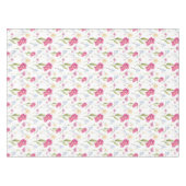 Roze Wilde Bloem Patroon Tafelkleed (Voorkant (Horizontaal))