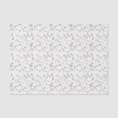 Roze wilde bloem waterverf tissuepapier (Voorkant)