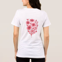 Roze wilde bloemen boeket