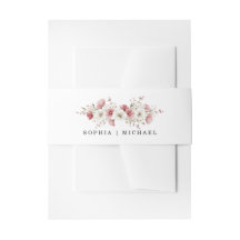 Roze Wilde Bloemen Bruiloft