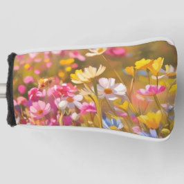 Roze Wilde Bloemen Gele Lavendel 2025 Golfheadcover