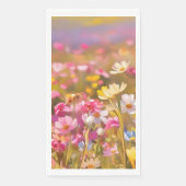 Roze Wilde Bloemen Gele Lavendel 2025 Servet (Voorkant)