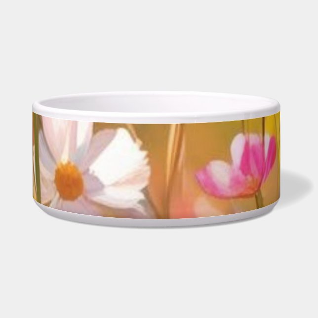 Roze Wilde Bloemen Gele Lavendel 2025 Voerbakje (Rechts)