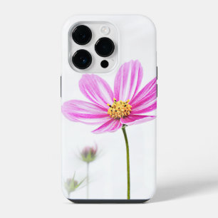 Roze wilde bloemen iPhone 14 plus hoesje