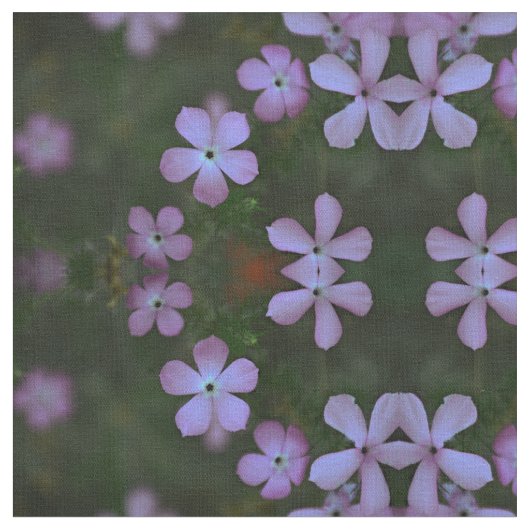 Roze wilde bloemen stof (Close Up)