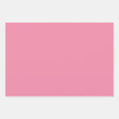 Roze wilde bloemen veld 2025 inpakpapier vel (Voorkant 3)