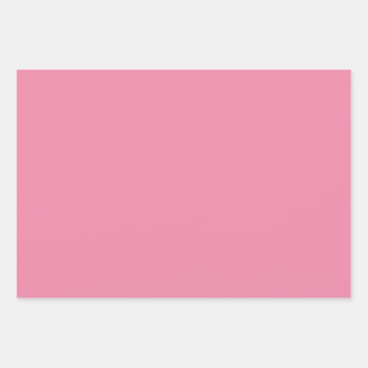 Roze wilde bloemen veld 2025 inpakpapier vel (Voorkant 3)