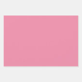 Roze wilde bloemen veld 2025 inpakpapier vel (Voorkant 3)