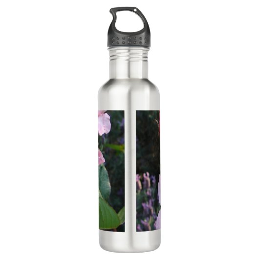 Roze Wilde Roos Bloemfloraal Fotogeman Moederdag Waterfles