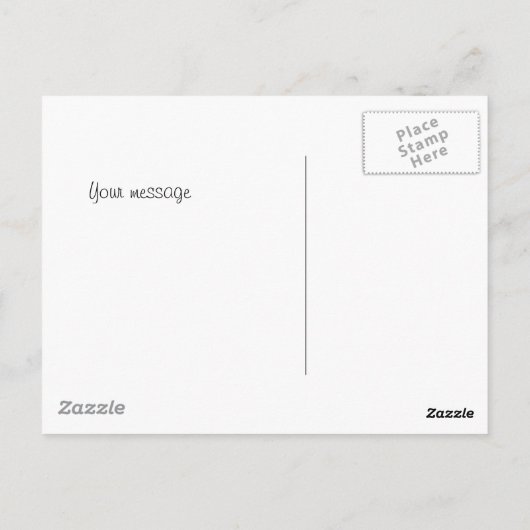 Roze  Wilde Roos in Mason Jar Briefkaart (Achterkant)