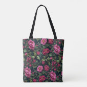 Roze wilde Rozen Tote Bag (Achterkant)
