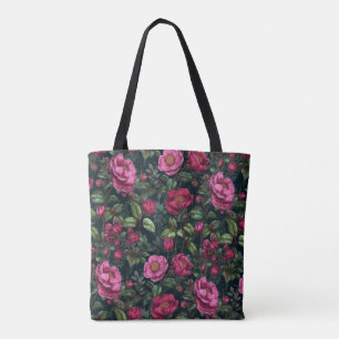 Roze wilde Rozen Tote Bag