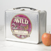 Roze Wilde Zaadopslagblik – Aangepaste Tuinbox (In situ)
