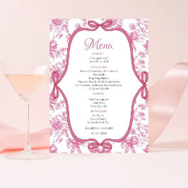 Roze Wildflower Tea Party Vrijgezellenfeest party Reclamebord Met Voetstuk