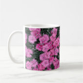 Roze william bloemen koffiemok (Links)