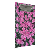 Roze william bloemen mini klembord (Schuin)