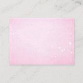 roze wimpers make-up visitekaartje (Achterkant)