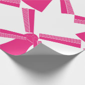 Roze Windmolen Cadeaupapier (Hoek)