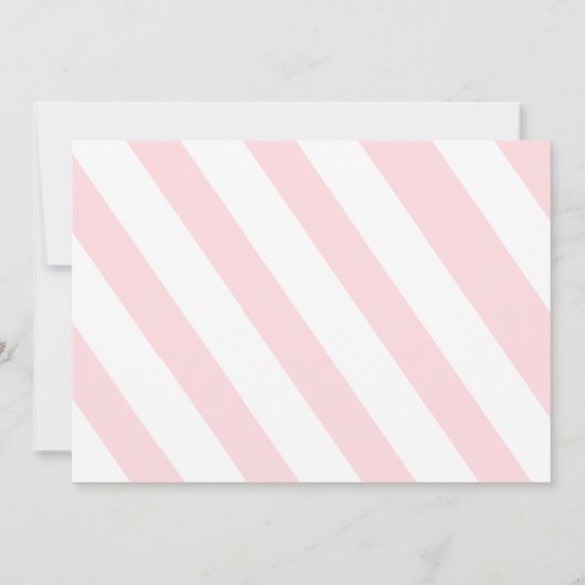 Roze Winter Onederful Kerstbomen Verjaardag Kaart (Achterkant)