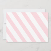 Roze Winter Onederland Kerstbomen Verjaardag Kaart (Achterkant)