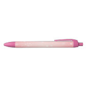 Roze Winter Sneeuwvlok Pen (Bovenkant)
