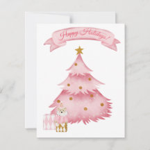 Roze winter vakantie kinderen