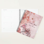 Roze winterbos moderne Baby's Planner (Display)