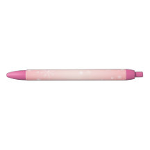 Roze wintersneeuwflake pen