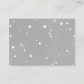 Roze wishingputje Plaats Kaart bruiloft / Shower (Achterkant)