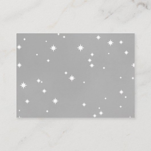 Roze wishingputje Plaats Kaart bruiloft / Shower (Achterkant)