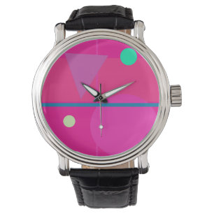 Roze Wiskunde Horloge