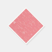 Roze wiskundige formules en vergelijkingen Partij Servet (Hoek)