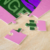 Roze wisselaar Hillary USA We zijn sterker samen. Legpuzzel (Zijkant)