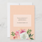 Roze & Wit Bloemen Vrijgezellenfeest - Roze 2B Kaart