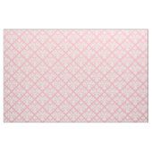 Roze, wit damast patroon #3 maat6 stof (Fat Quarter)