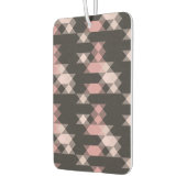 roze wit en grijs geometrisch luchtverfrisser (Links)