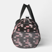 roze wit en grijs geometrisch plunjezak (Rechts)
