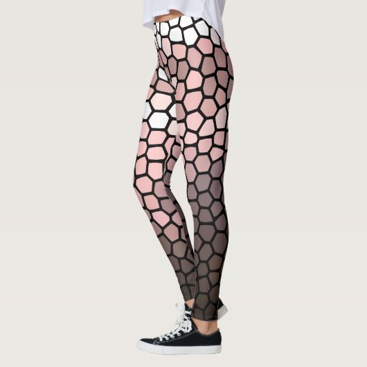 Roze, Wit en Grijs Leggings (Links)