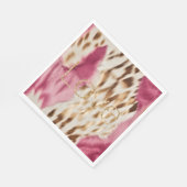 Roze Wit Goud Zuidwesten Cowgirl Glitter Liefde Servet (Hoek)